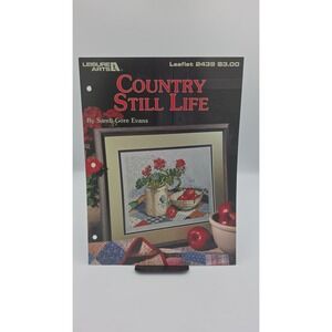 Country Still Life, 1993 Leaflet 2439 Cross Stitch Pattern